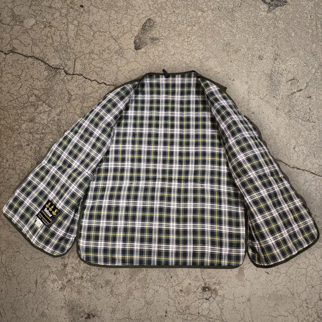 Barbour 웨이브 퀼팅 베스트 MADE IN ENGLAND 상품이미지6