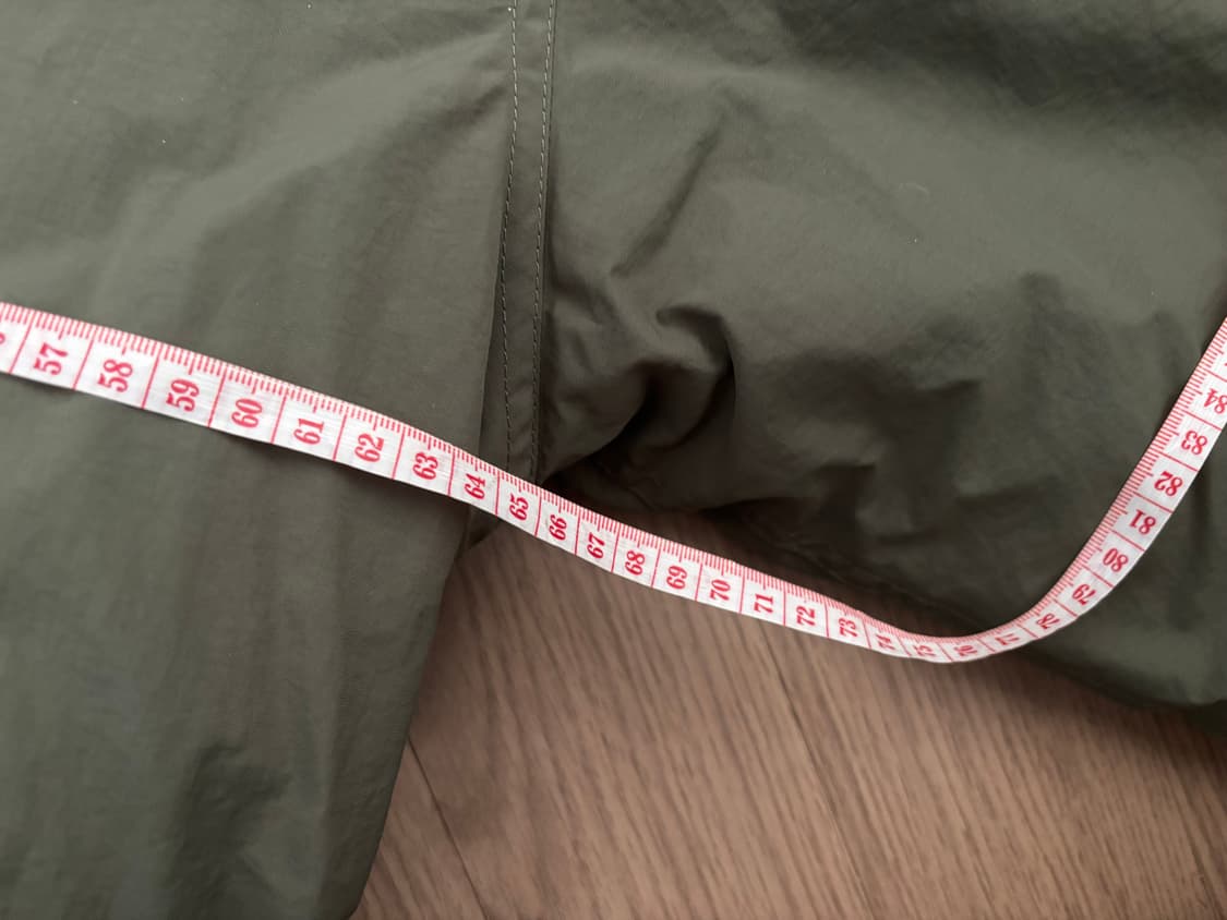 미착용 아더316 야상패딩 헤비급 2way 봄가을 야상 남105 피쉬테일 상품이미지7