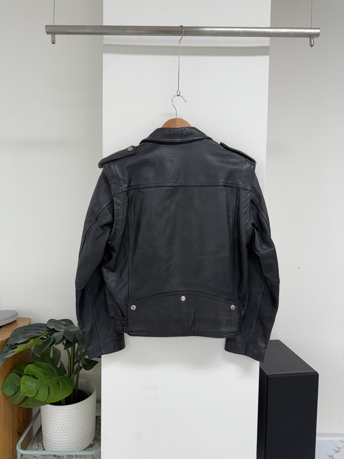 FINE LEATHER WEAR 락무드 투웨이 라이더 자켓 상품이미지3