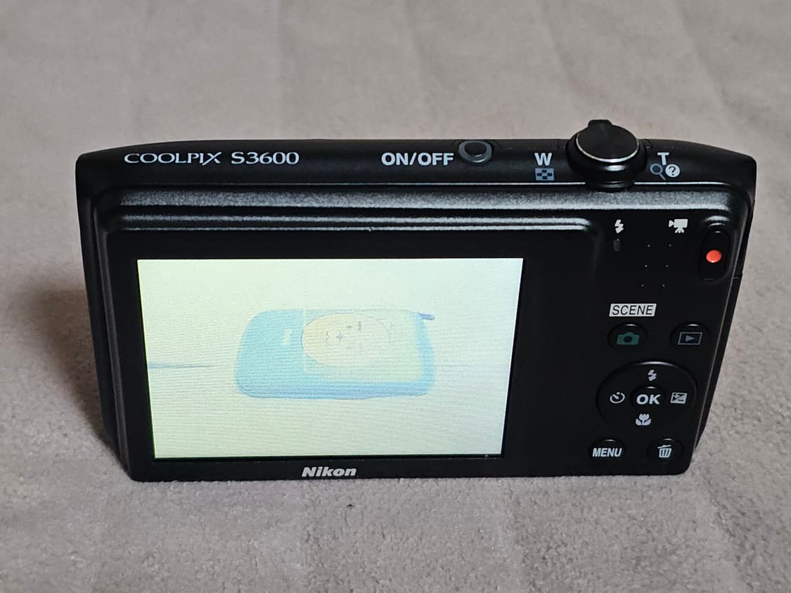 니콘 COOLPIX S3600 블랙 색상 디지털 카메라 상품이미지6