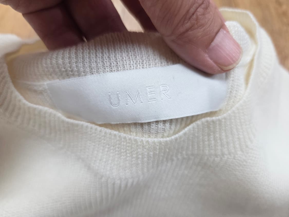 유메르(UMER) 울 니트 프리사이즈 상품이미지7