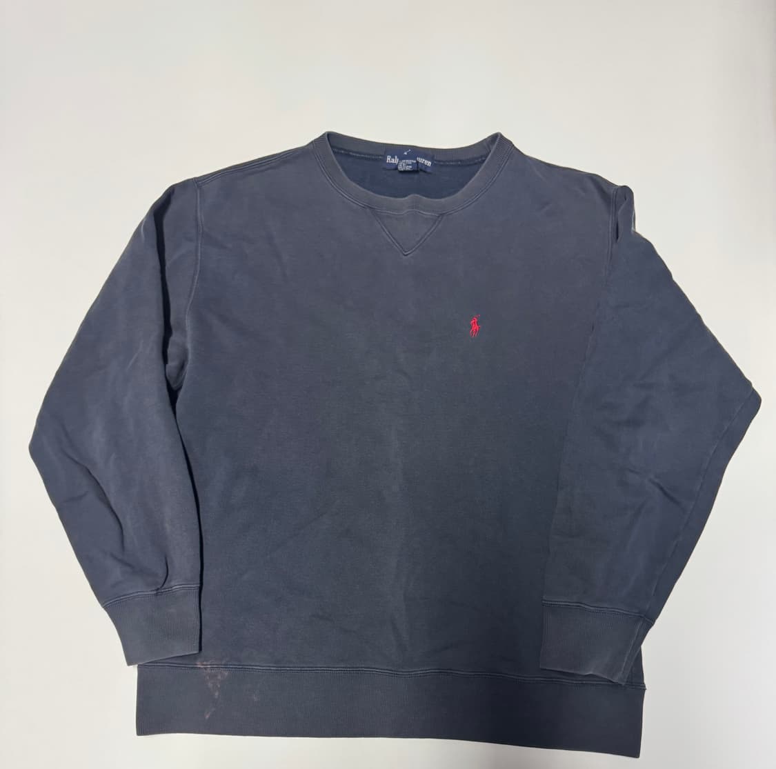 폴로 랄프로렌 트레이닝 기모 맨투맨 L 네이비 상품이미지1