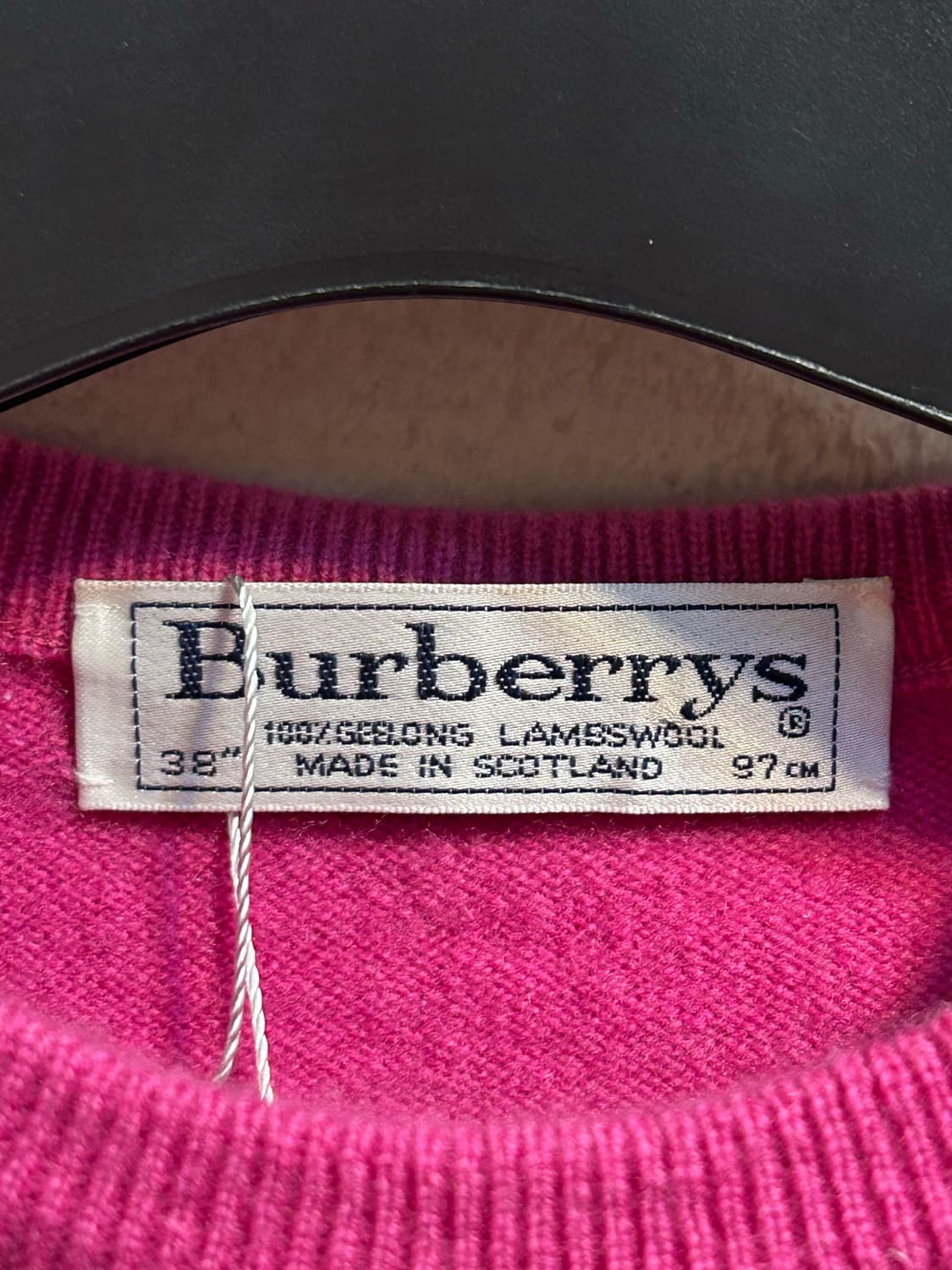버버리 램스울 반팔 니트 상품이미지5
