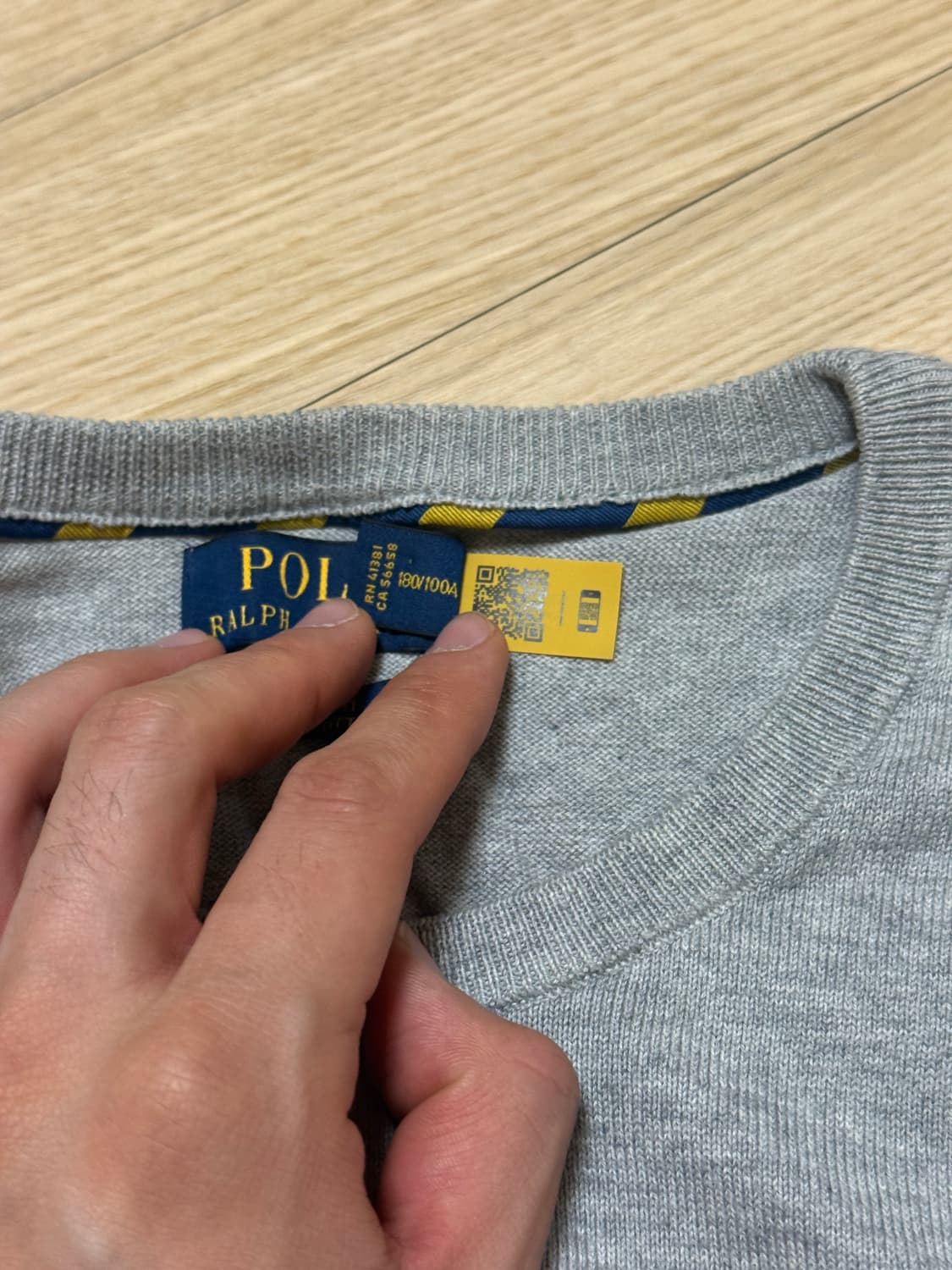 L) 79,000원 폴로 랄프로렌 코튼 롱슬리브 상품이미지4
