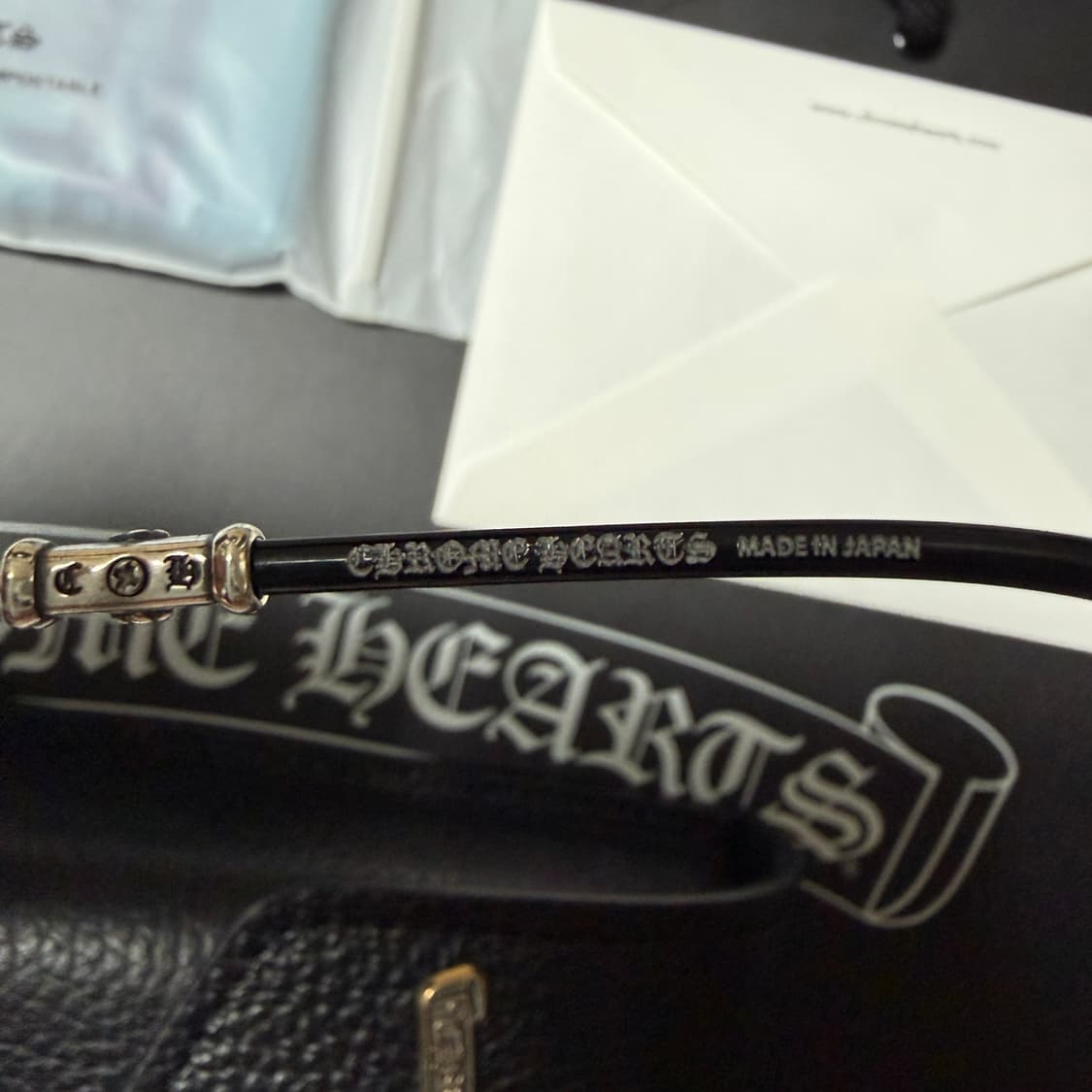 크롬하츠 PILLS 3 필스3 샤이닝 실버 무테 안경 상품이미지5