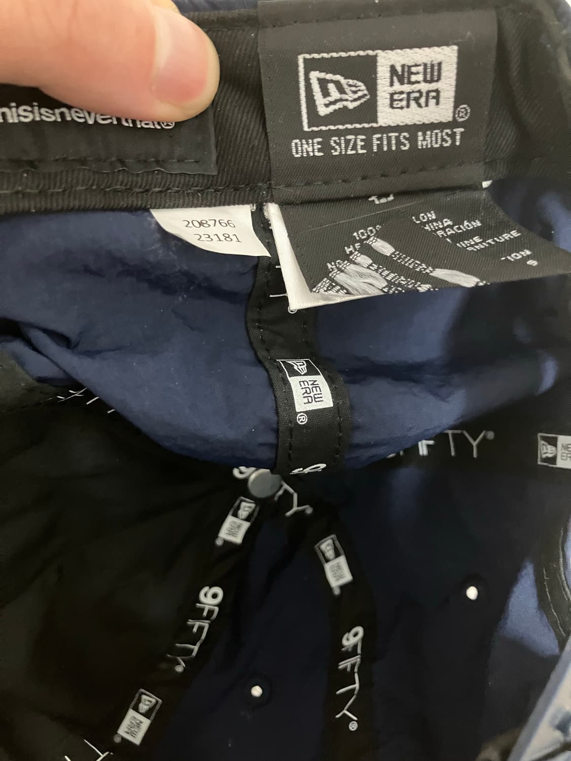 뉴에라 디네댓 볼캡 네이비 팝니다 상품이미지2