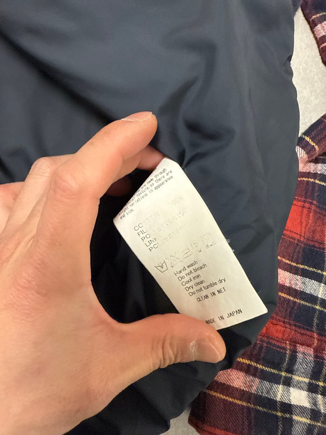 sacai 패딩셔츠 2size 상품이미지8