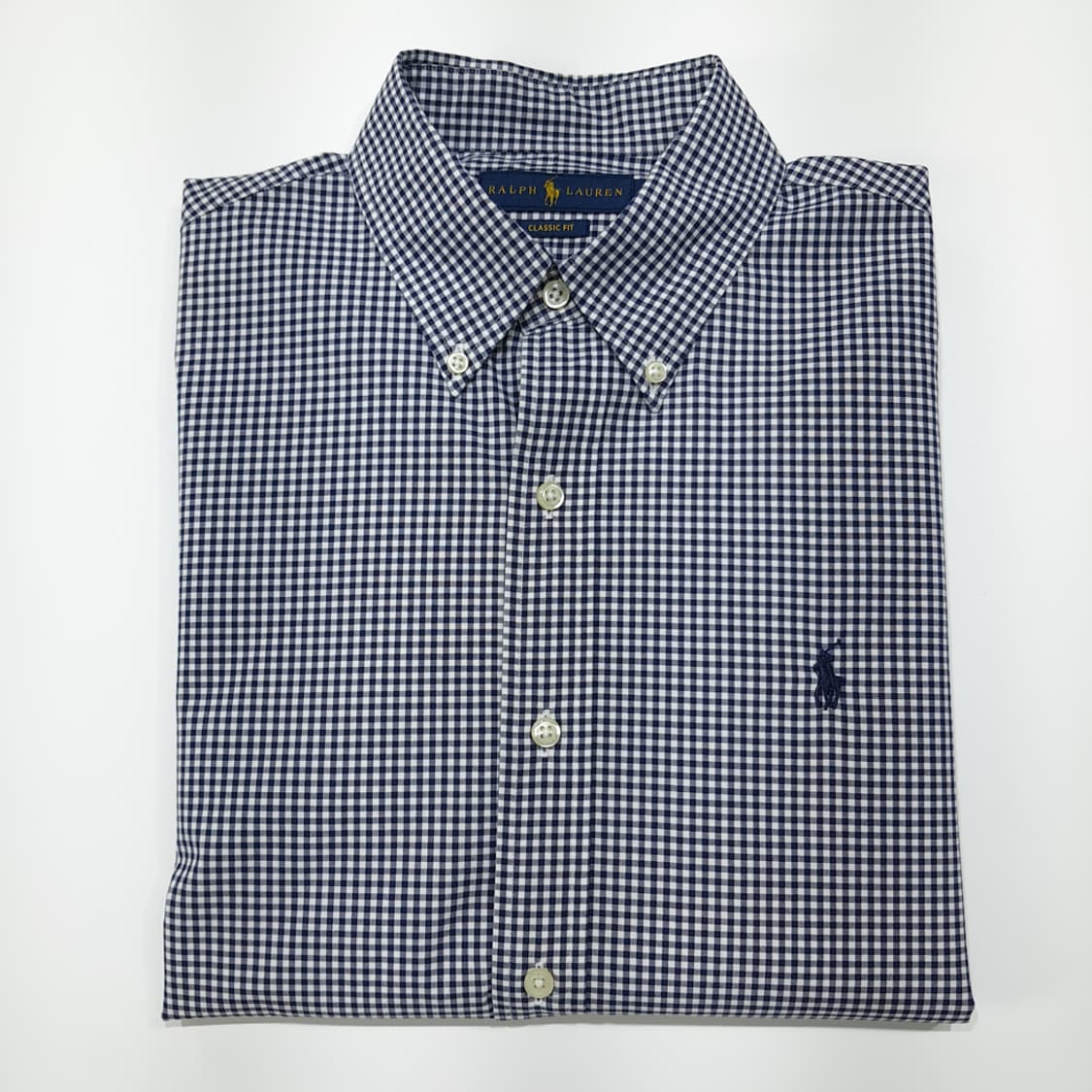 CL897 M 폴로 모던 마이크로체크 네이비 셔츠 남방 상품이미지7