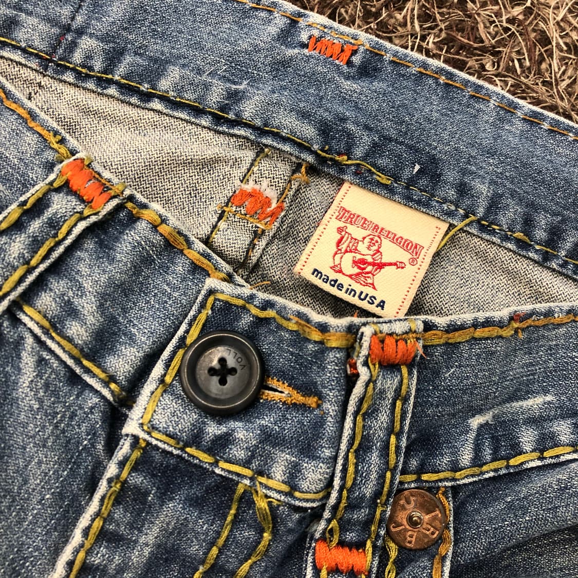 트루릴리전 조이 플레어 부츠컷 데님 팬츠 상품이미지4