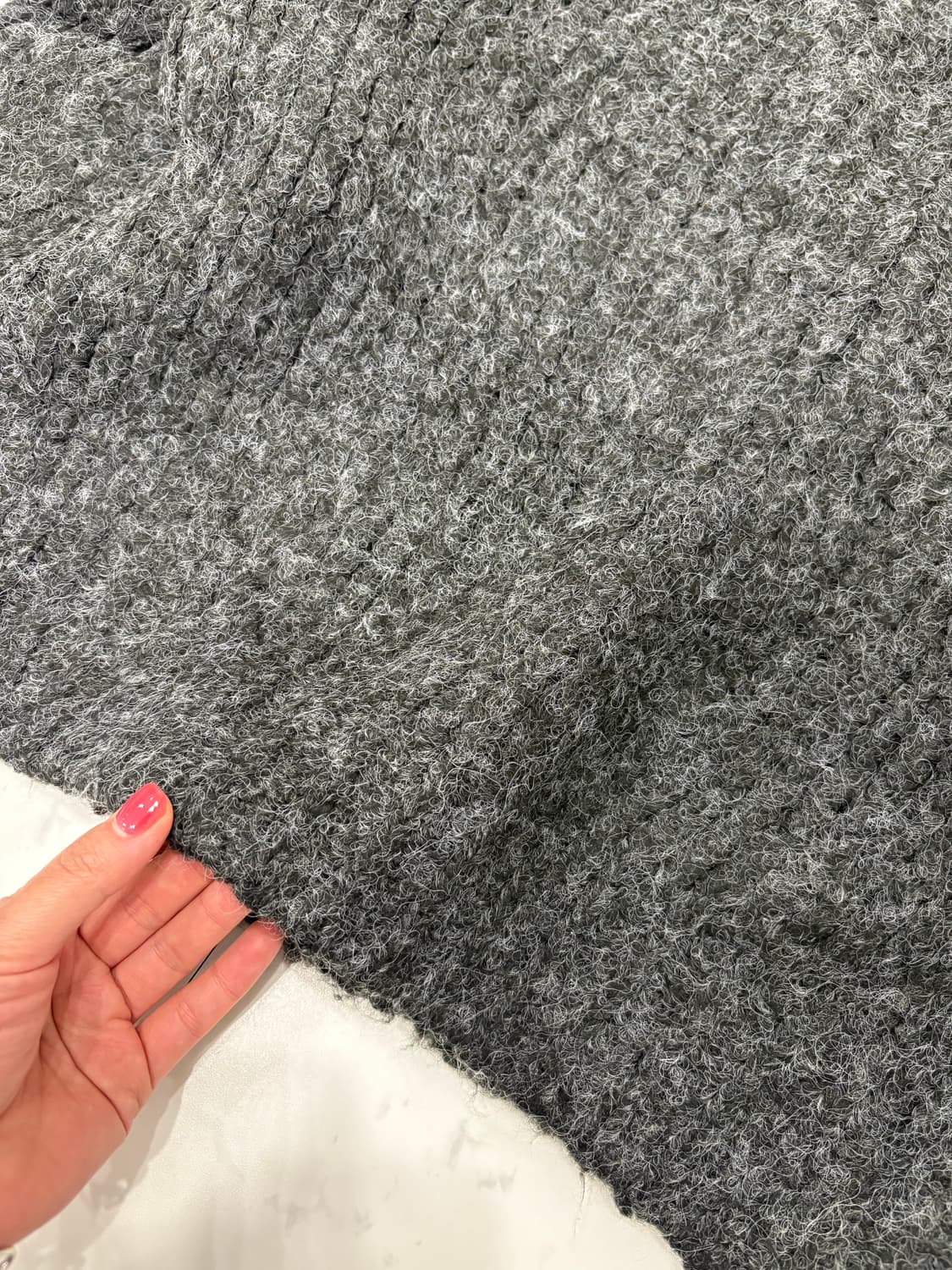 빈티지단추브이넥부클가디건 상품이미지3