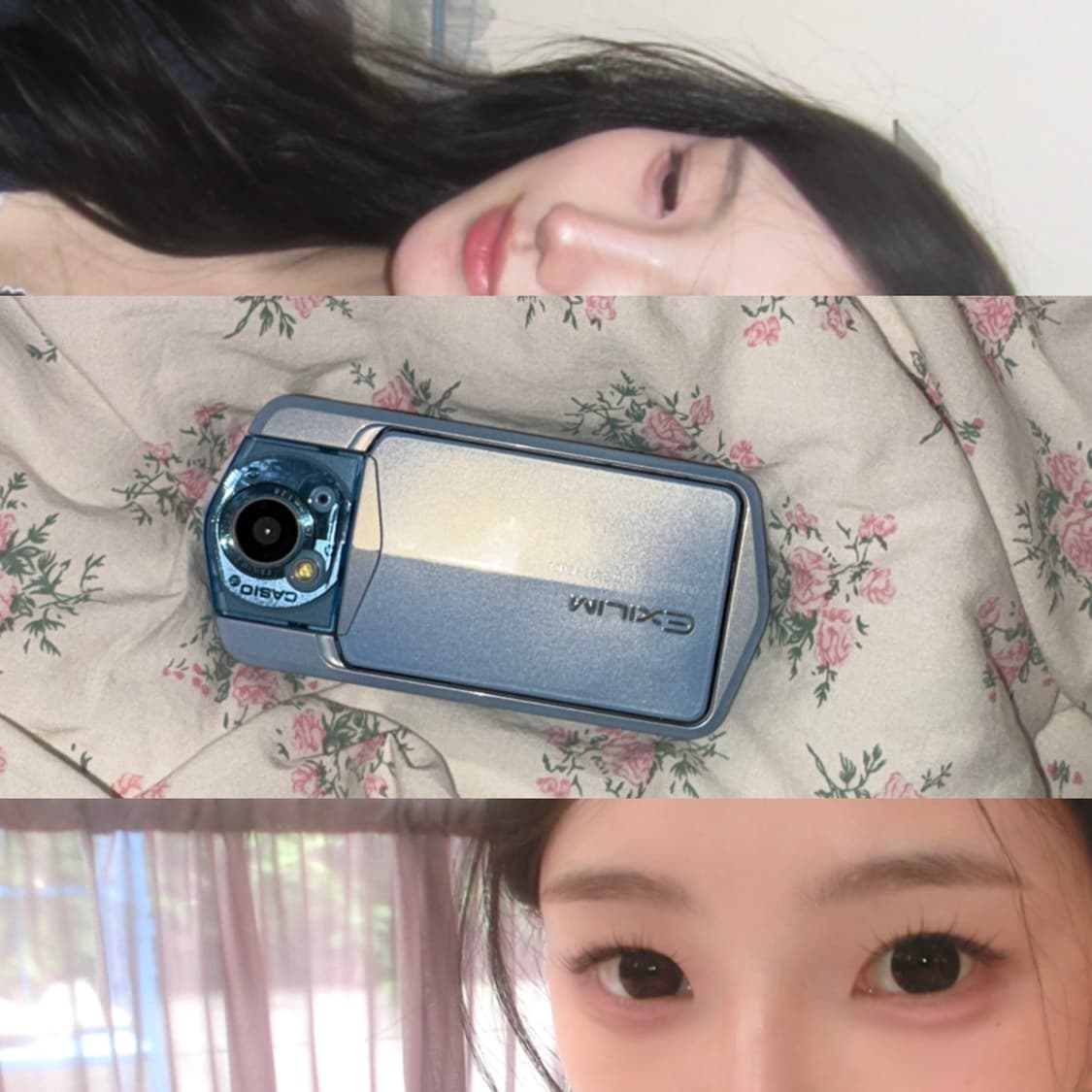 카시오 엑슬림 EX-tr 레트로 디카 블루  상품이미지1