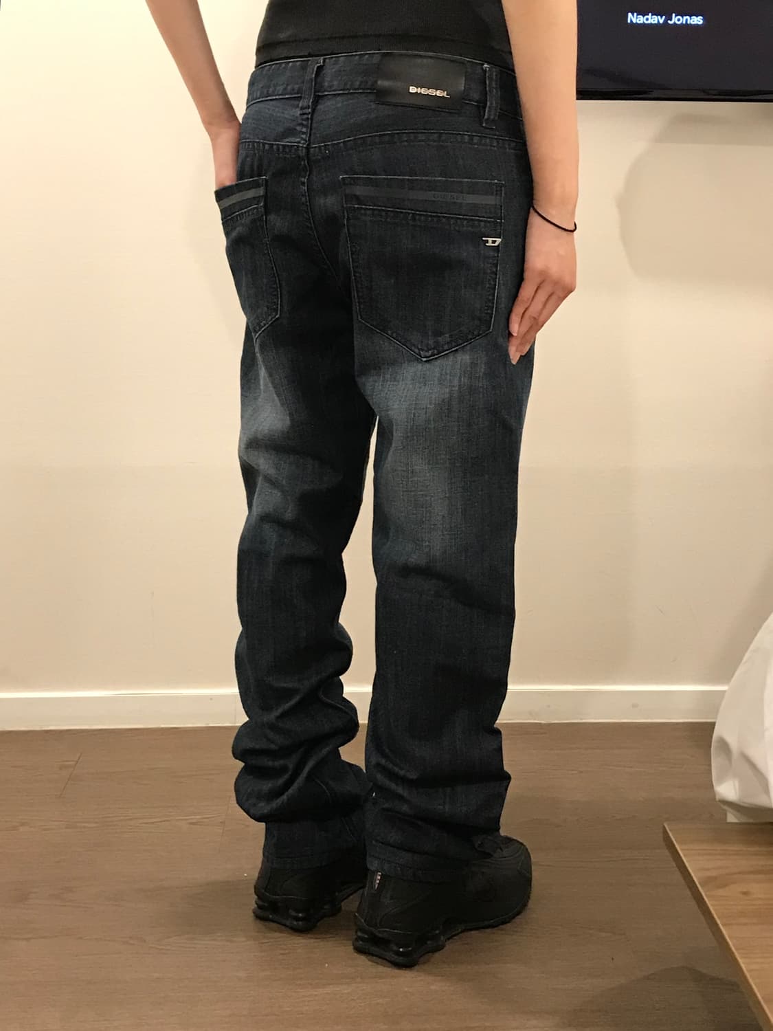 디젤 빈티지 로고 워싱 데님 32 팬츠 상품이미지1