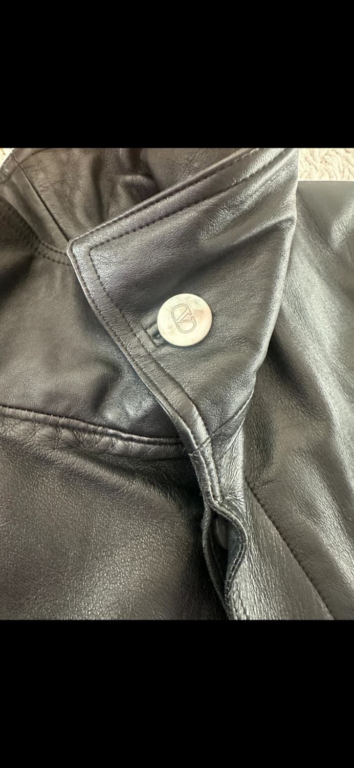 발렌티노 레더 코트 상품이미지3