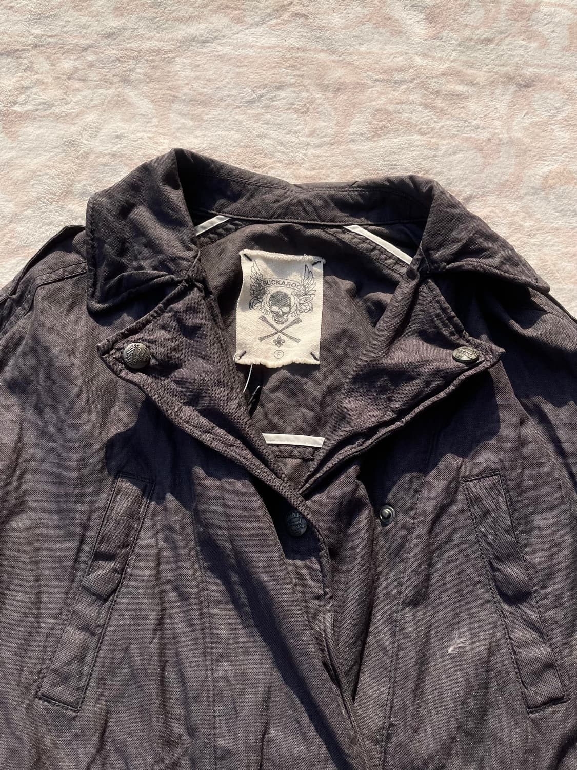 Buckaroo Y2K Belted Trench Jacket   상품이미지2