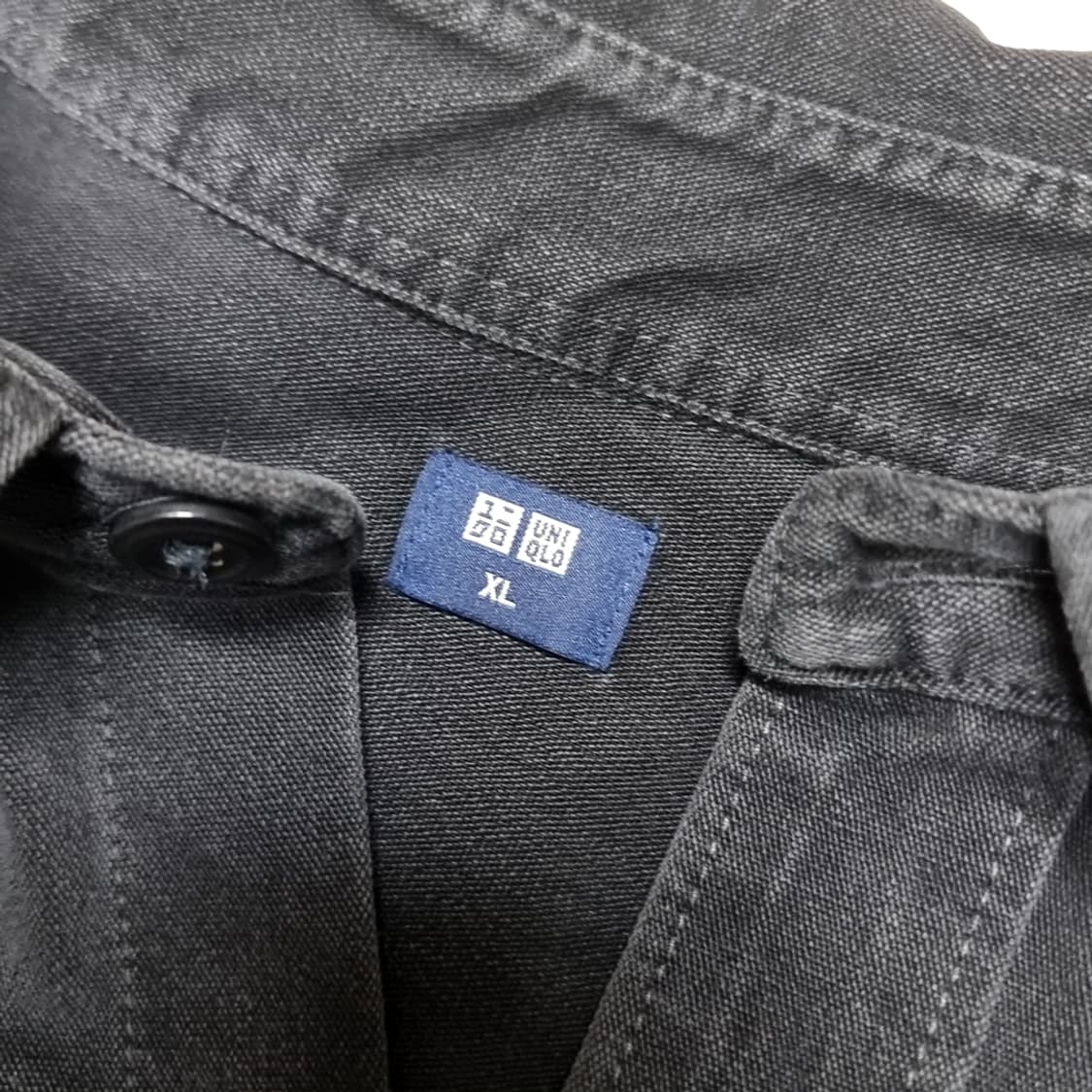 유니클로 블랙  셔츠 남방(xl) 상품이미지3