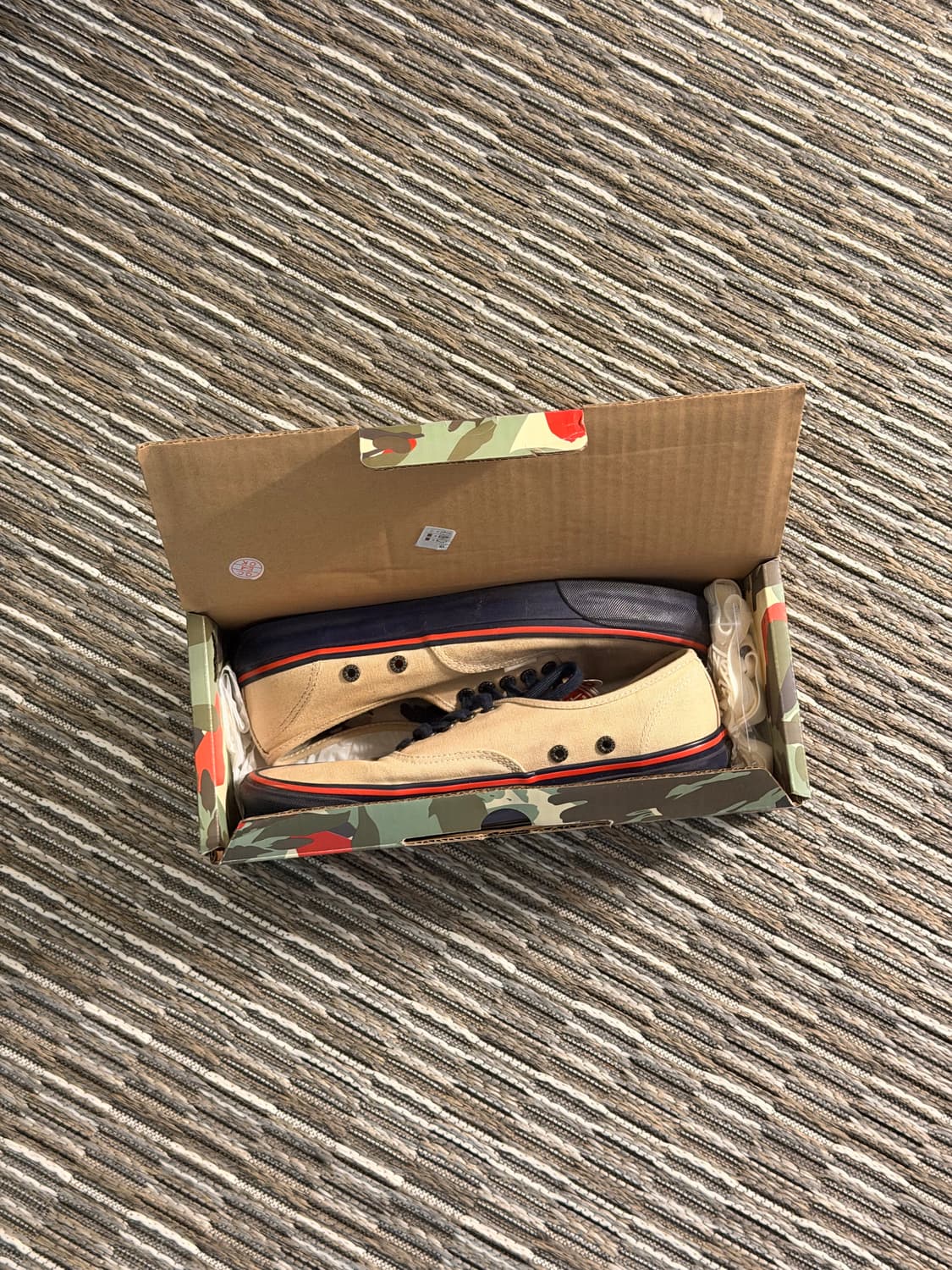 [290] 나이젤카본 반스 어센틱 화이트 네이비 상품이미지8