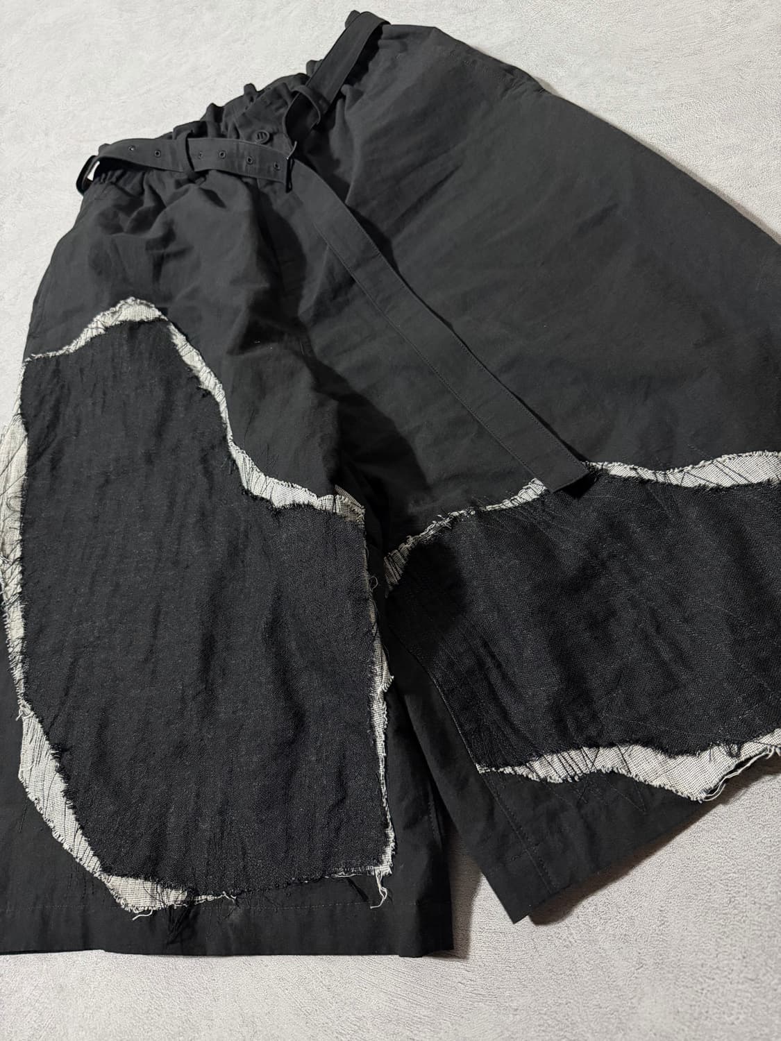 Y’s Yohji Yamamoto ArtPatch Hakama short 상품이미지5