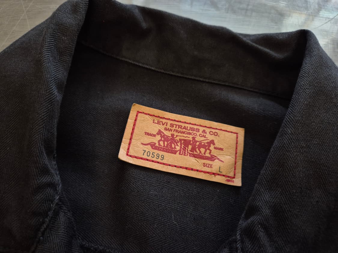 00s 리바이스 린넨 트러커 자켓 상품이미지5