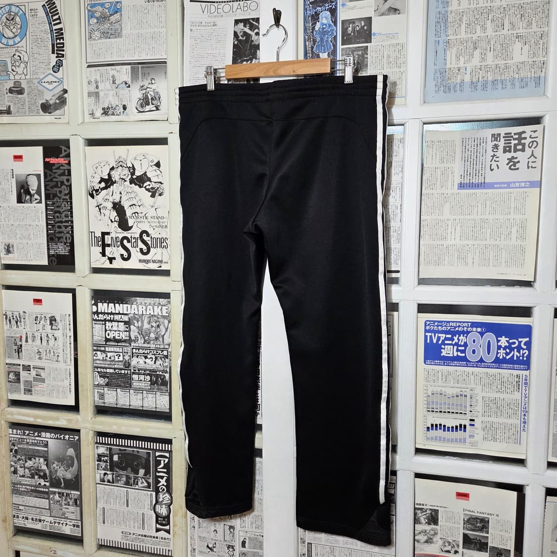 아디다스 독일 검흰 트랙 팬츠 상품이미지5