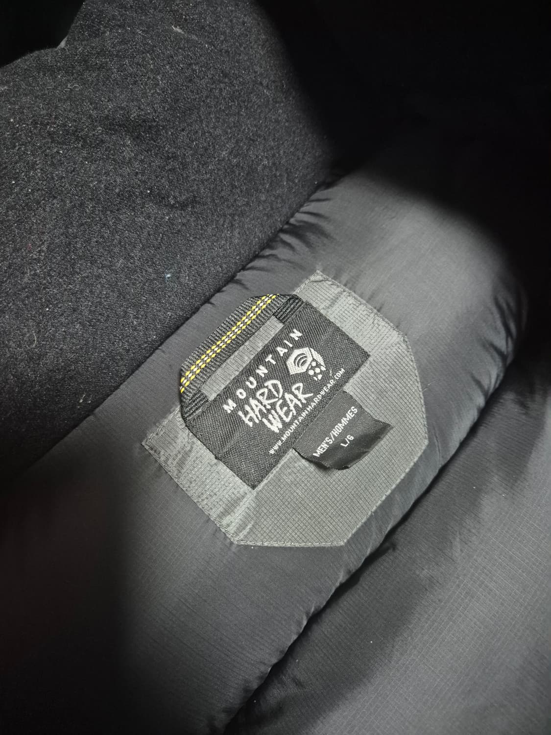 마운틴하드웨어 800필파워 구스다운 그레이 L사이즈! 상품이미지5