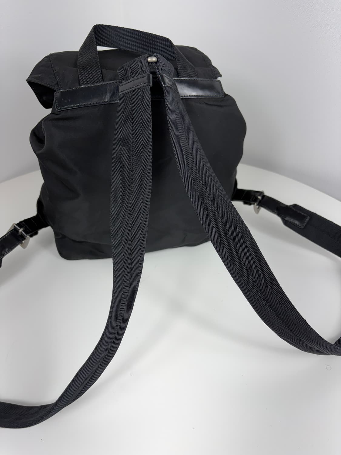 프라다 나일론 투포켓 스몰 백팩 상품이미지7