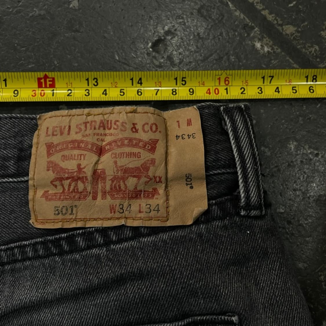 34 리바이스 501 청바지  상품이미지8