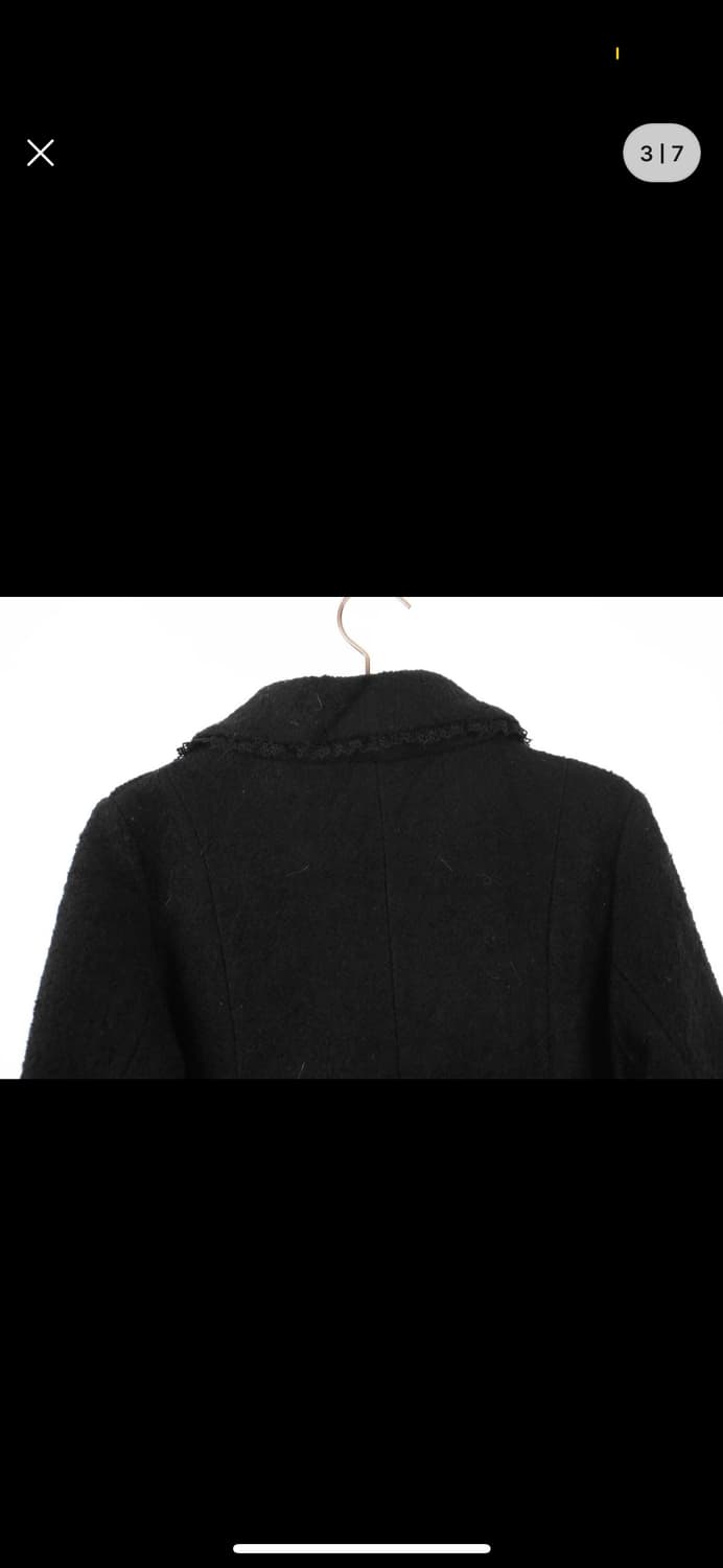 빈티지 모리 갸루 레이스 리본 코트 상품이미지3