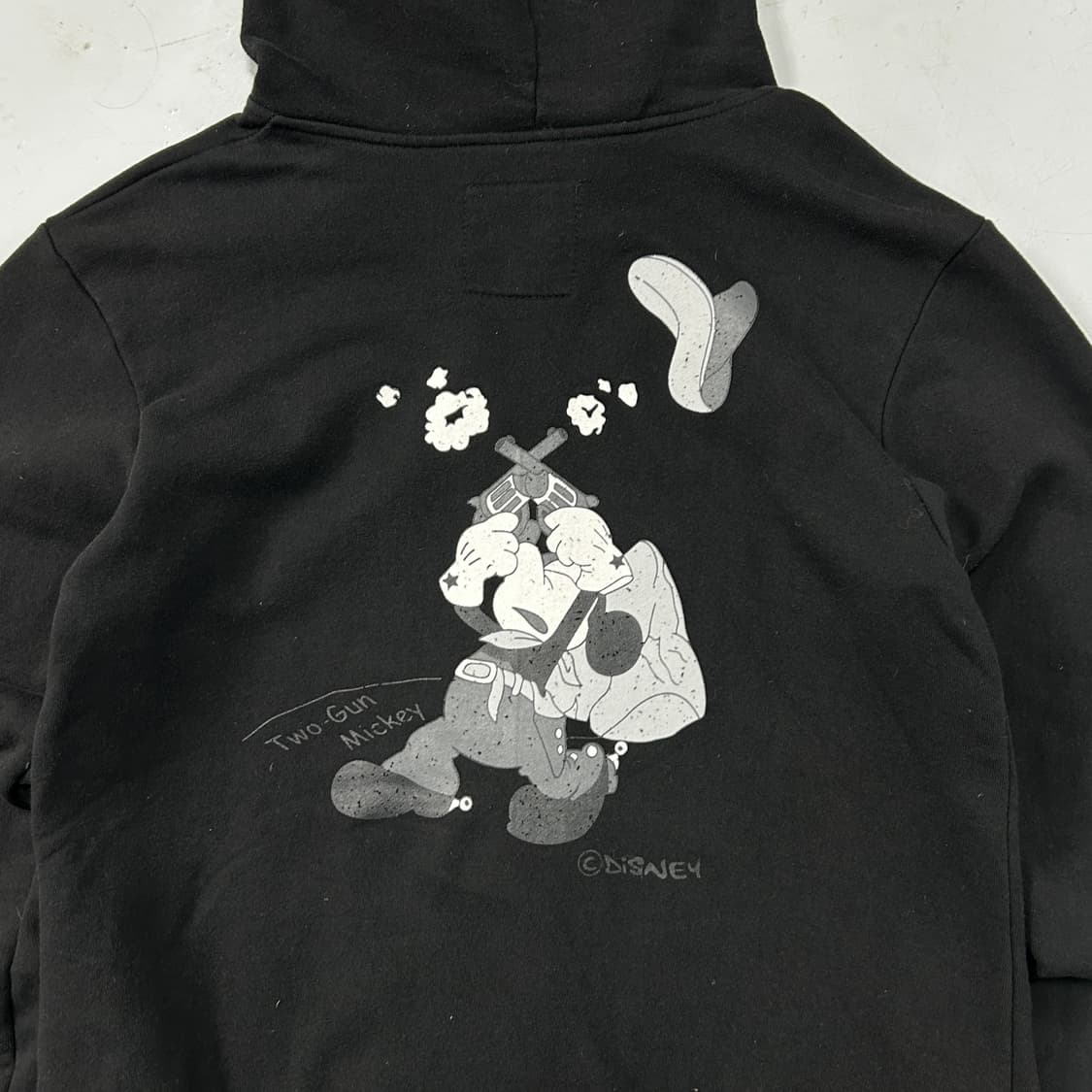 Roar x Roen x Mickeymouse 프린팅 스컬 후드집업 상품이미지6