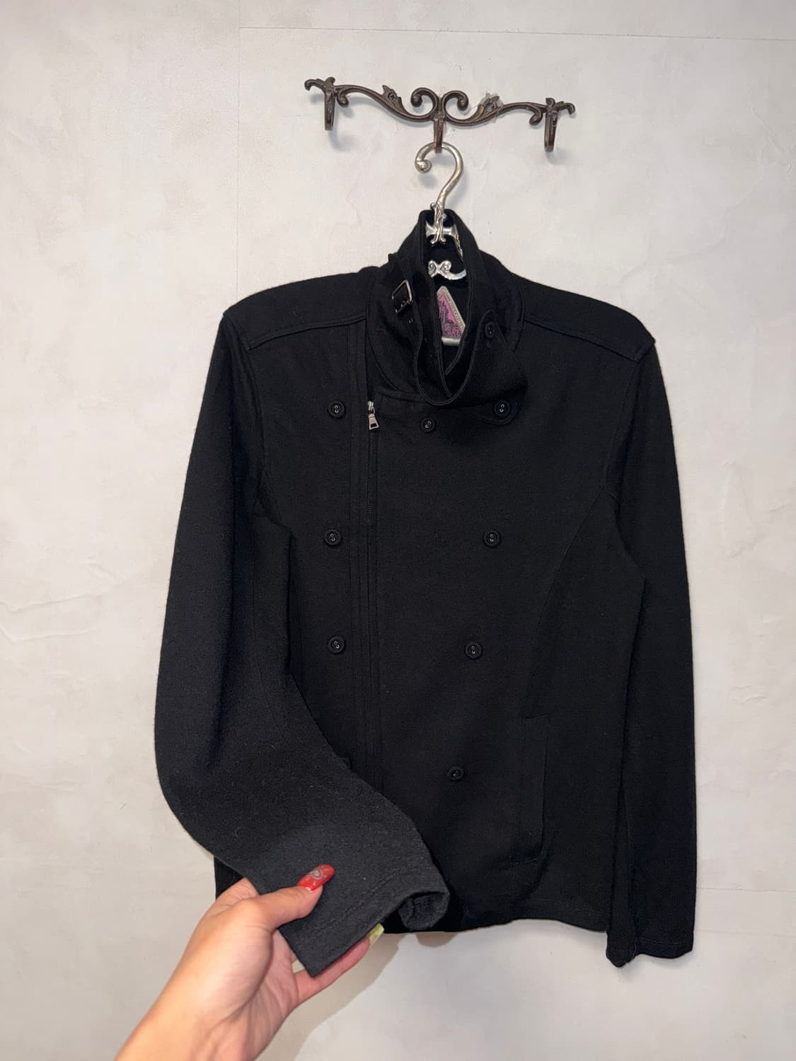 Christian Lacroix black high neck jacket 상품이미지3