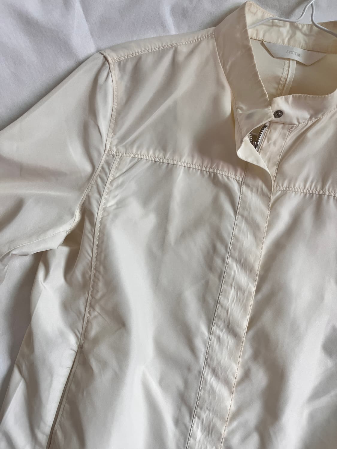 SYSTEM cream nylon jacket 상품이미지2