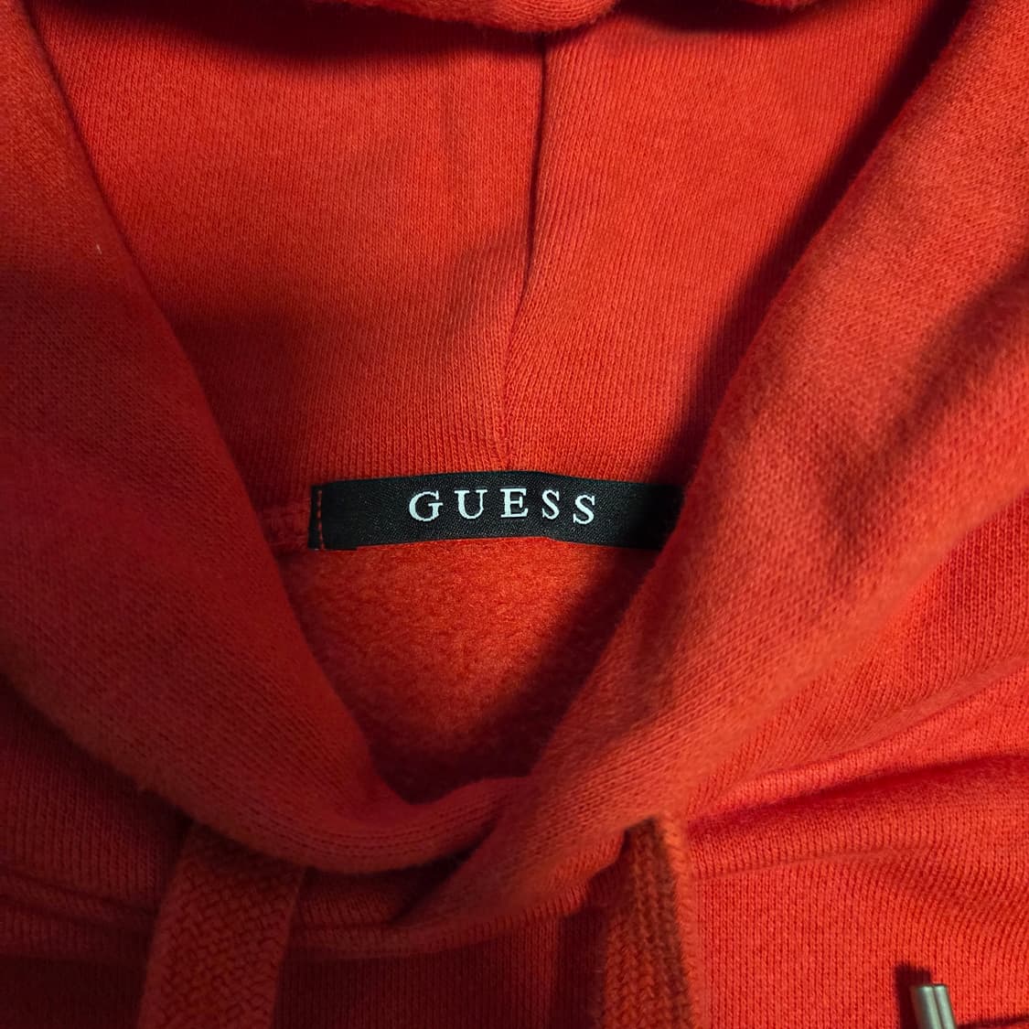 Guess 게스 후드티셔츠 레드 L(100) 상품이미지3