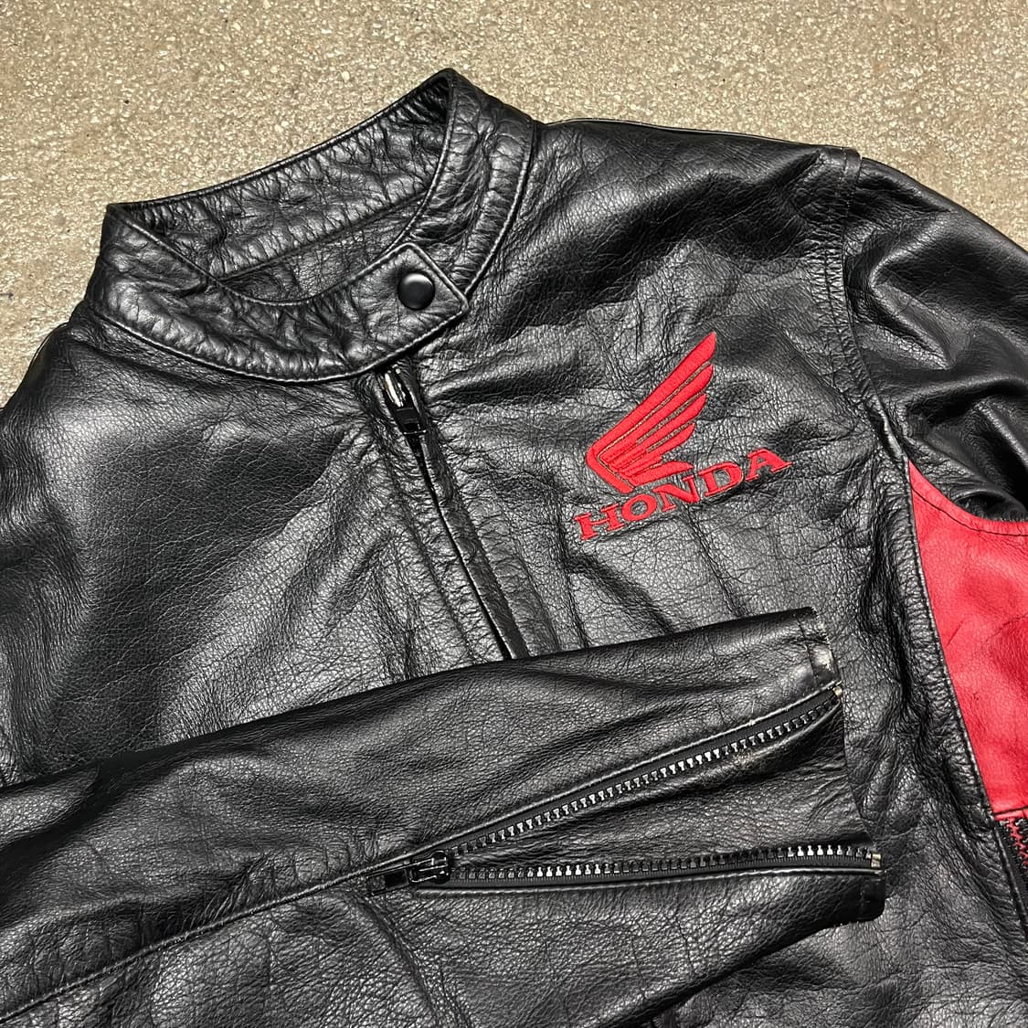 혼다 가죽 라이더 자켓 (90) 상품이미지2