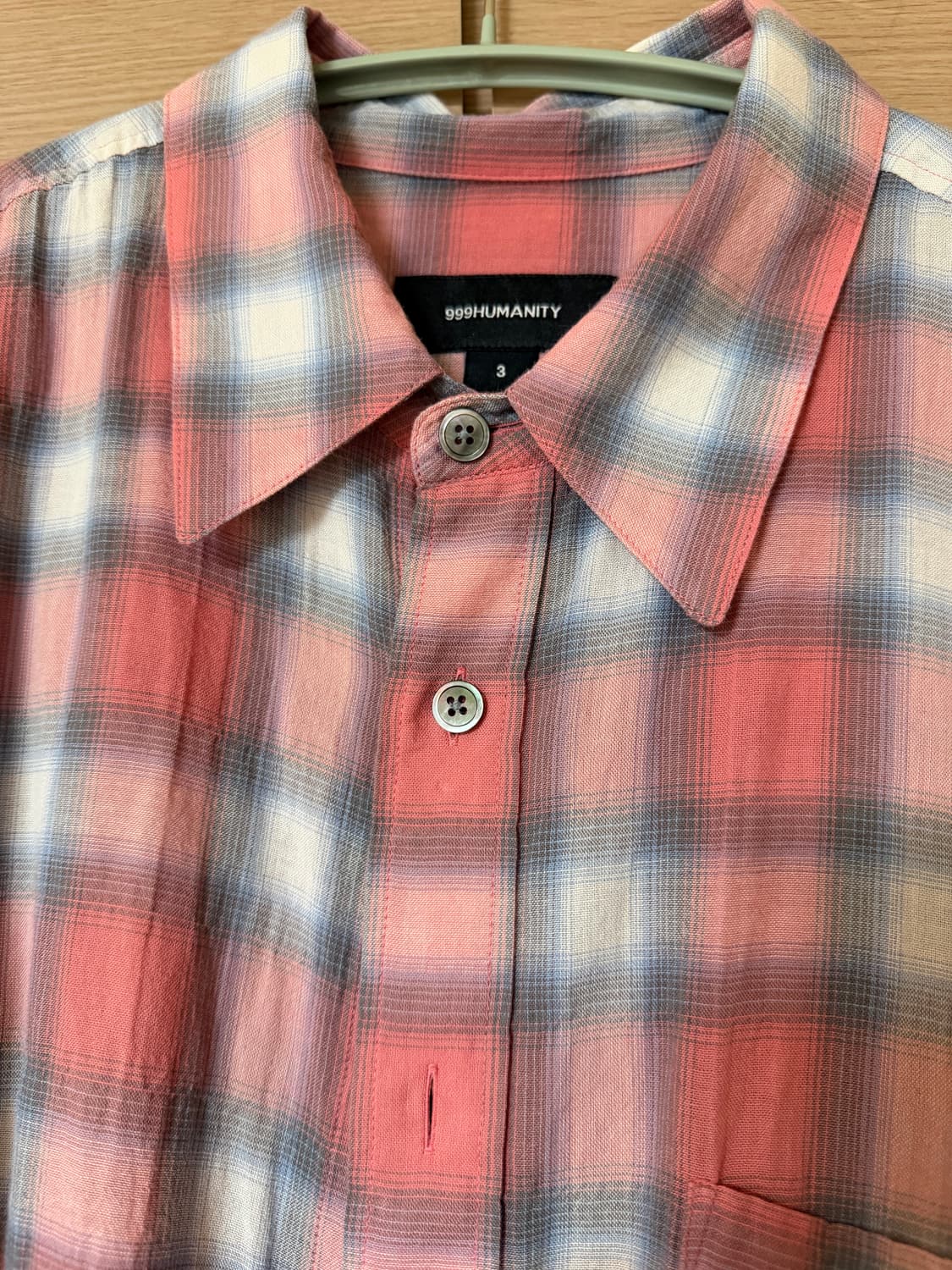 999휴머니티 이지 체크셔츠 v17 (3) 상품이미지6