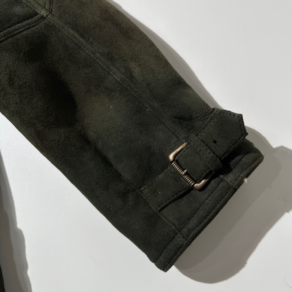 펠레펠레 램스킨 레더 시어링 무스탕 싱글 자켓 상품이미지6