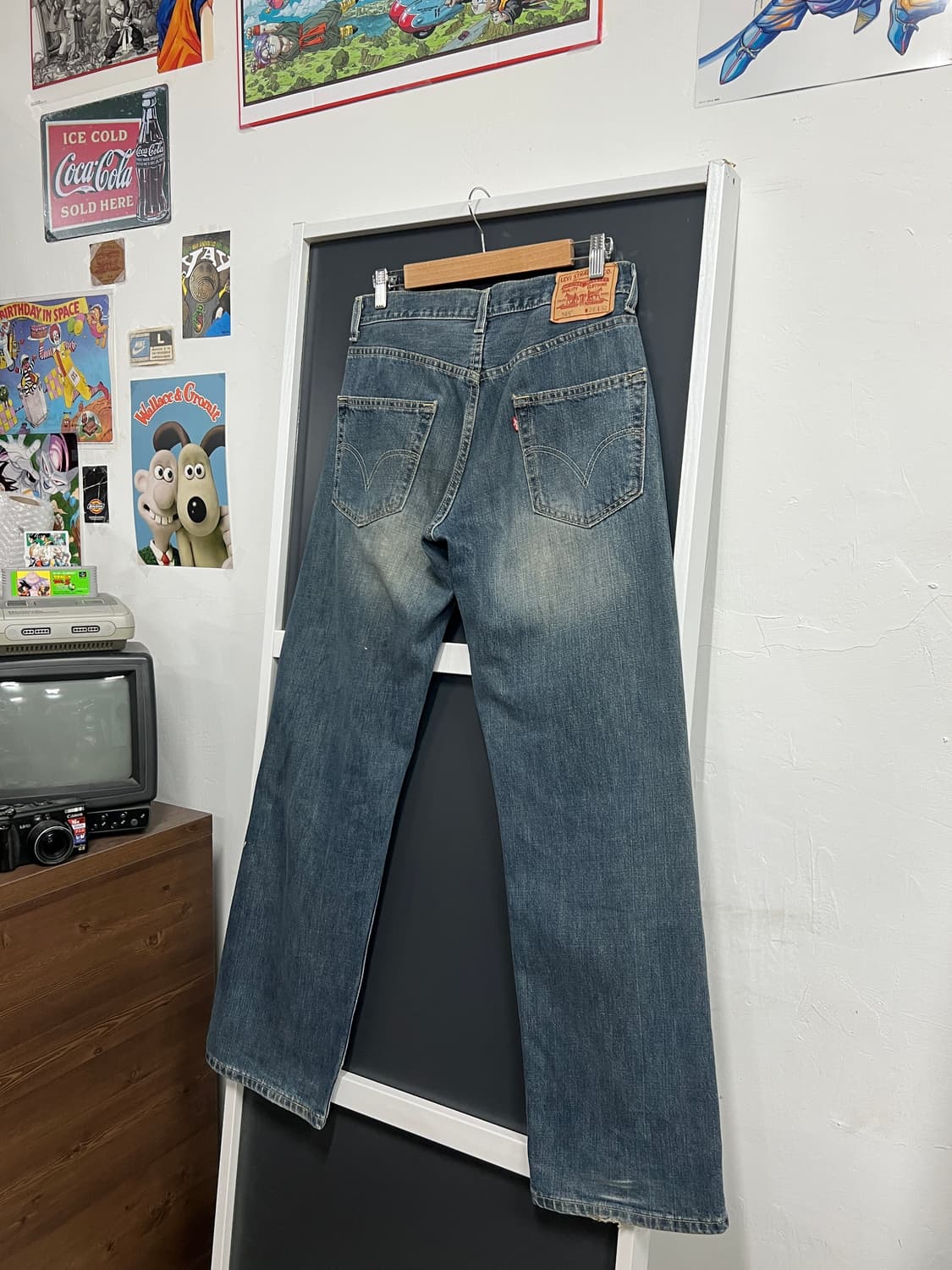 00s Levis 리바이스 569 루즈 스트레이트 데님 팬츠 상품이미지1