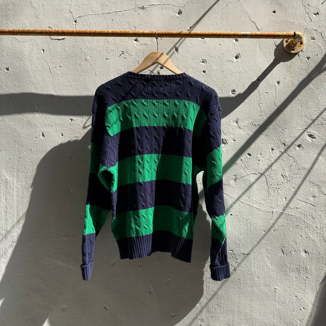 폴로 꽈배기 니트 상품이미지2