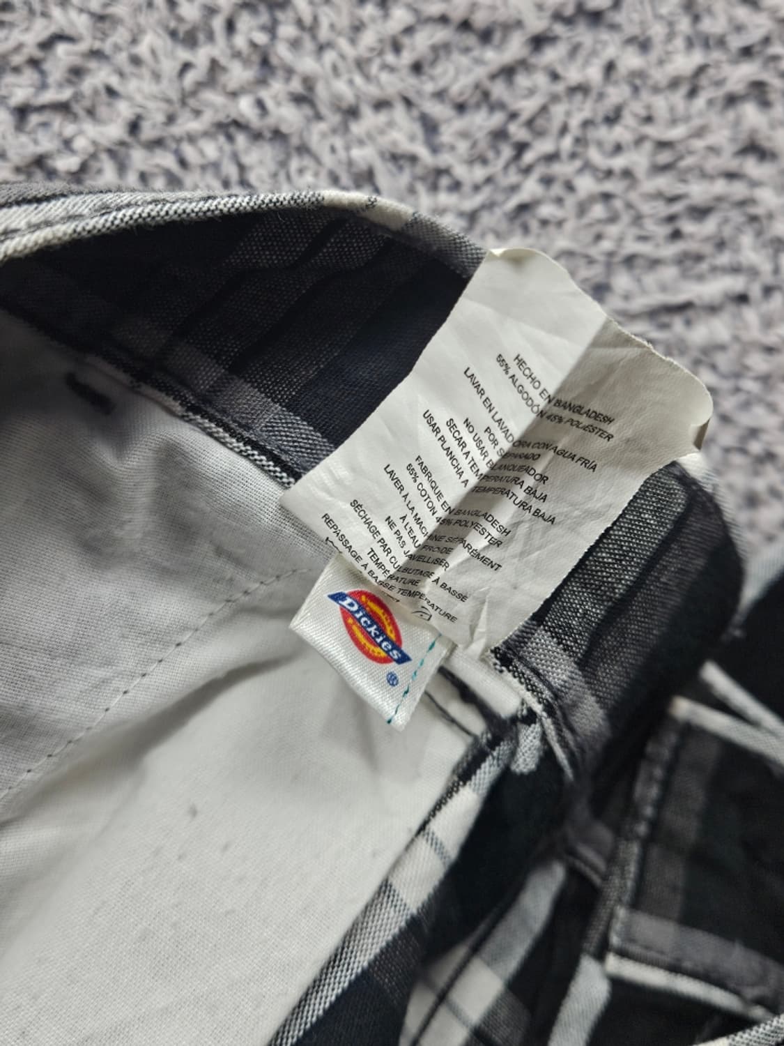 디키즈 체크 쇼츠 반바지 ( 33"추정 ) / 11915 상품이미지7