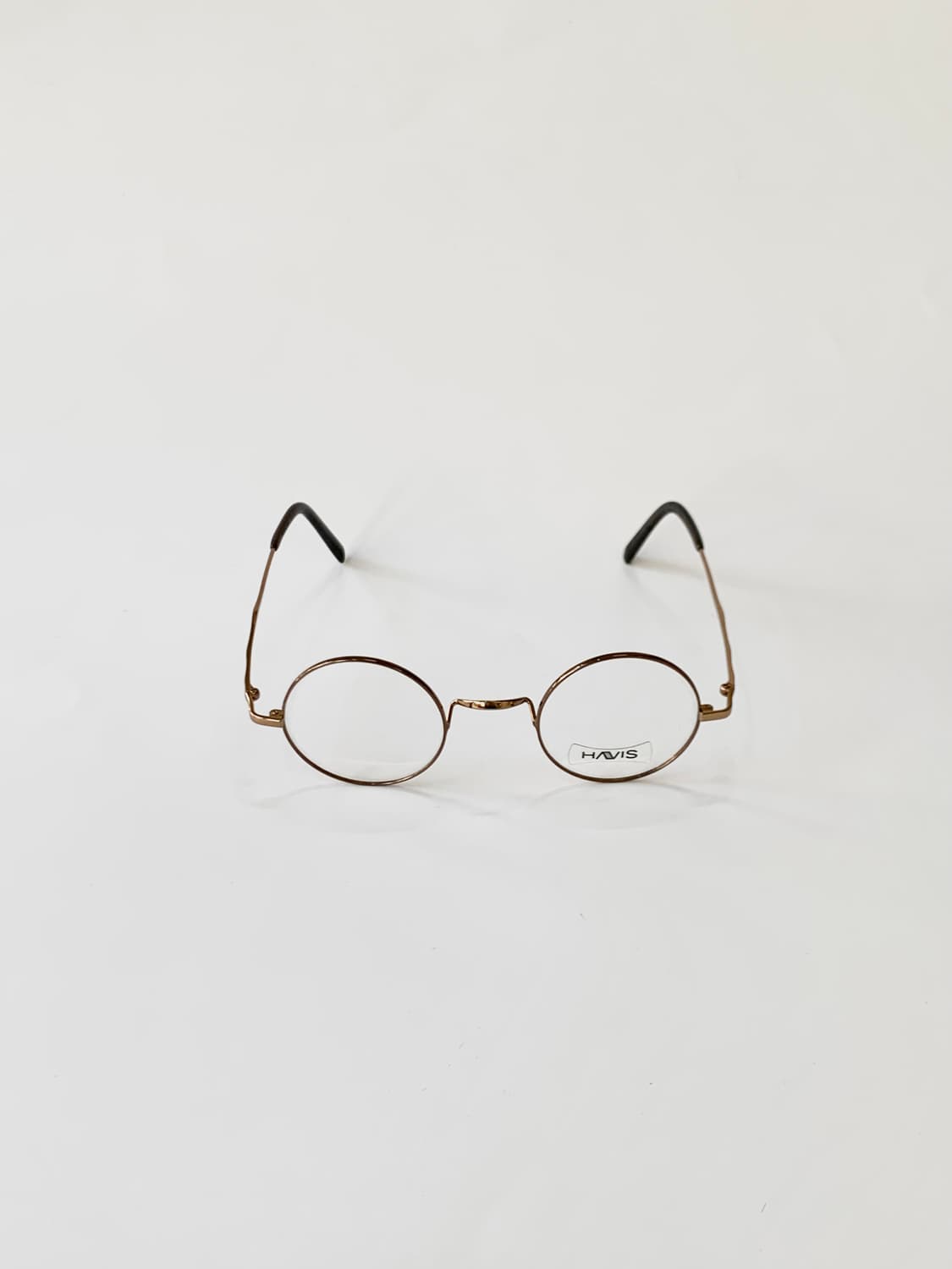 [픽키-586] (Small) 소형 라운드 안경테 브라운 메탈 상품이미지2