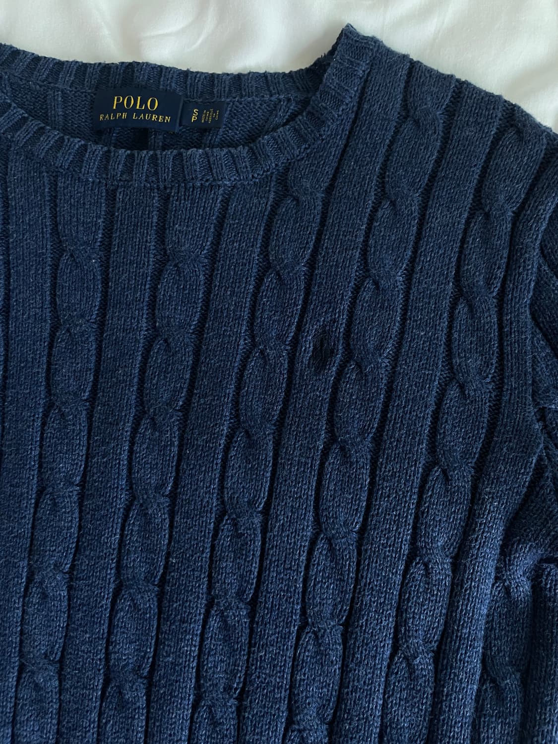 폴로 니트 네이비 상품이미지3