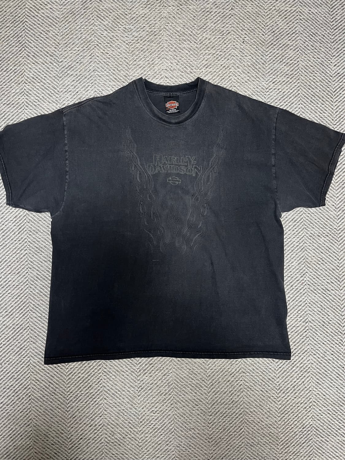 00s 할리데이비슨 반팔티 XXL 상품이미지1