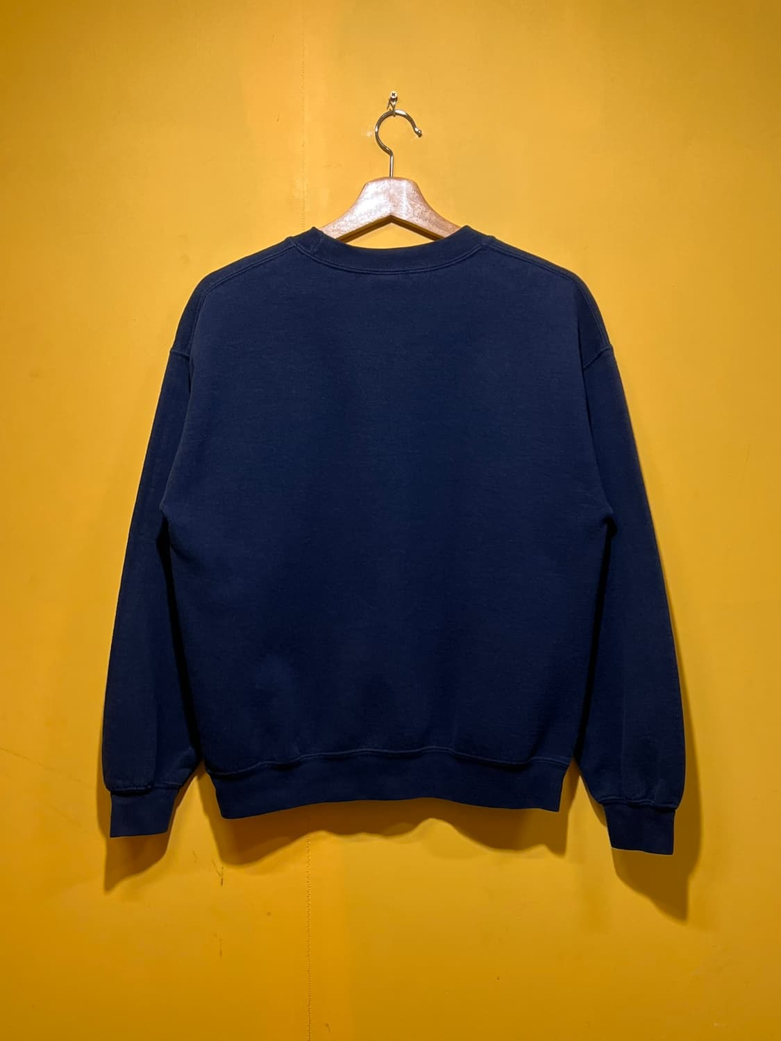 [M] 길단 헤비 블렌드 NAVY 빈티지 맨투맨 상품이미지7