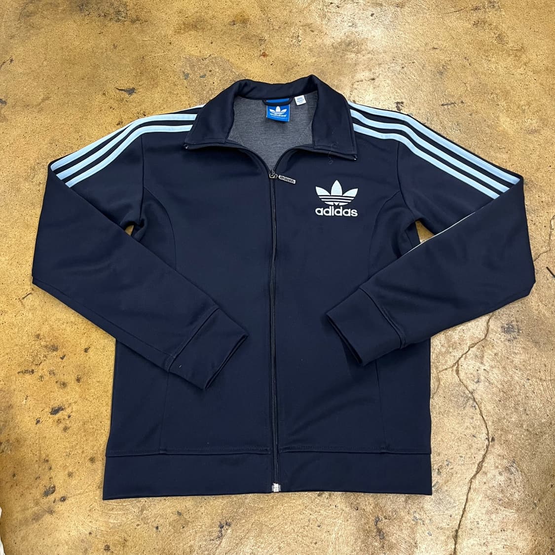아디다스 네이비 하늘 유로파 져지 트랙탑 100 상품이미지2