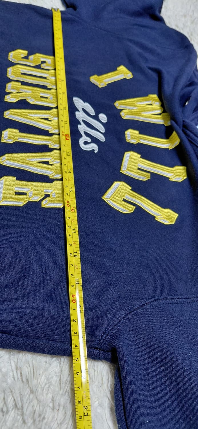 일즈 ILL'S 네이비 후드티 L 상품이미지8