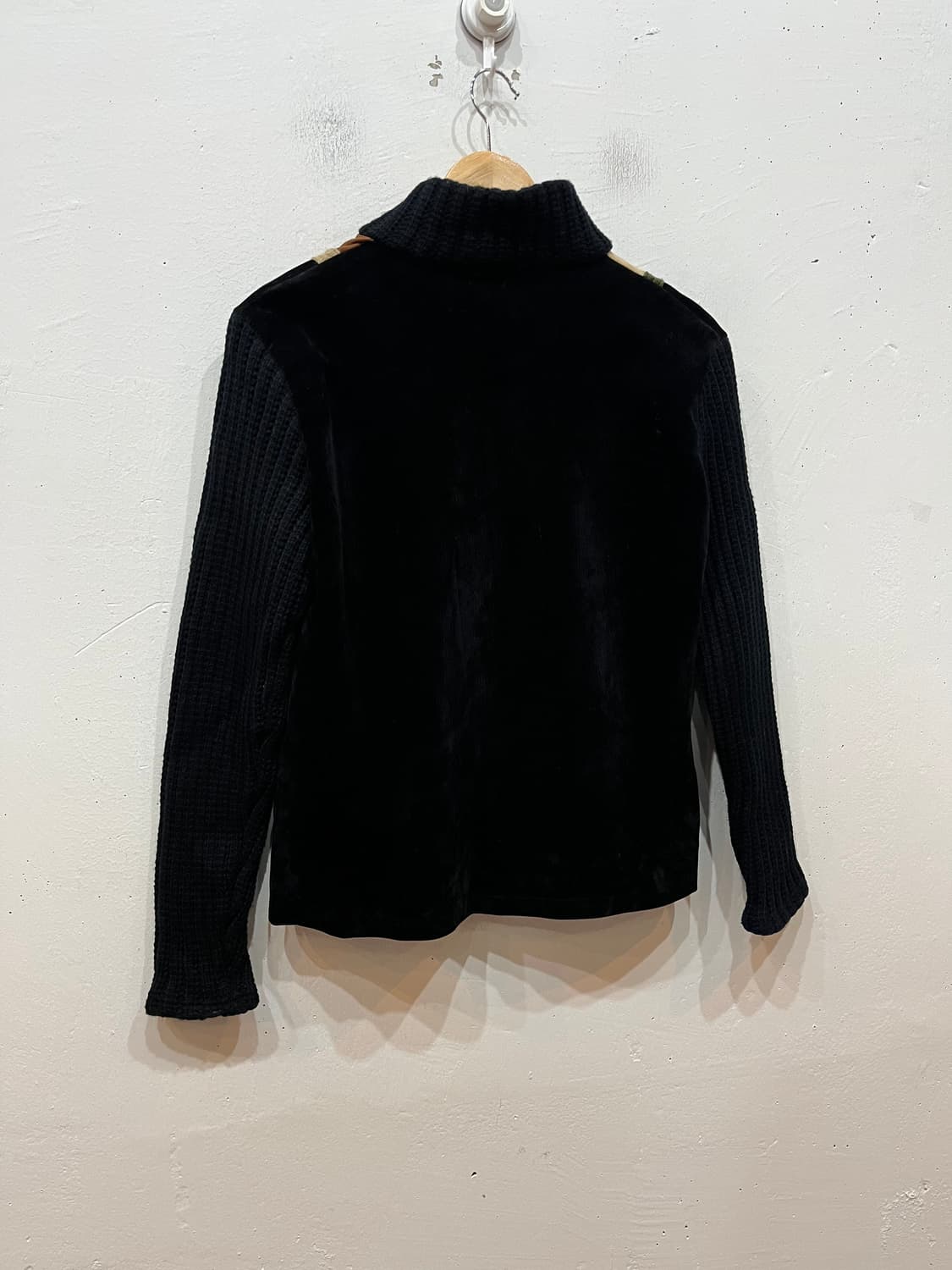 THIRTY PARIS 스웨이드 니트집업 우먼즈 상품이미지4