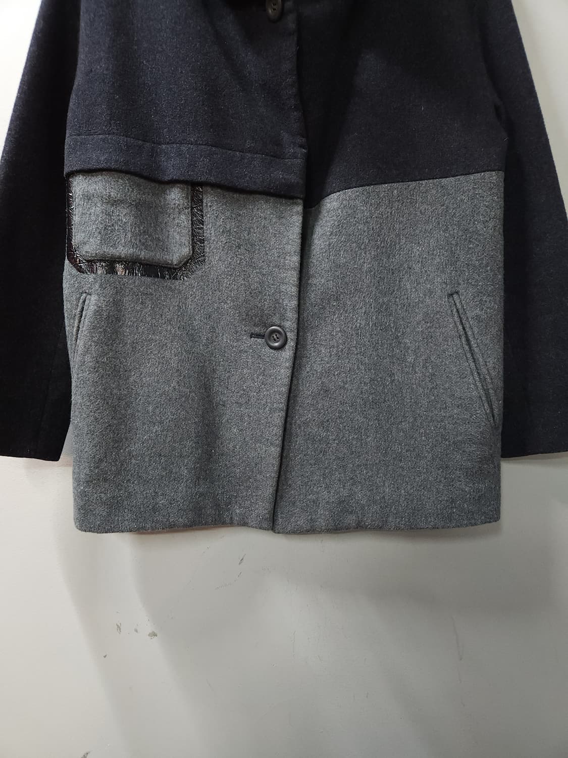 산드로 여성 울 숏코트 상품이미지2