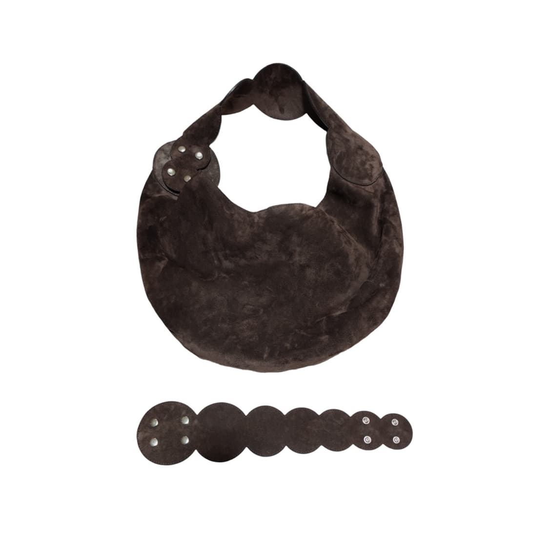 밤볼레 첼로백 bambole Cello Bag (Suede Brown) 상품이미지1