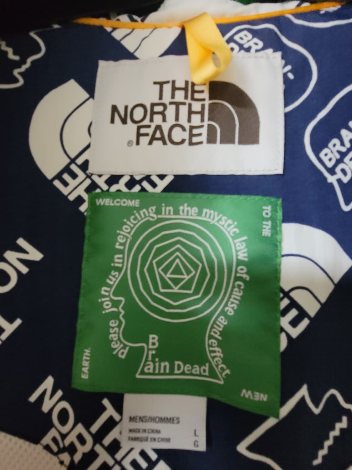 노스페이스 x 브레인데드 오버사이즈 마운틴 코트[정품] 상품이미지5