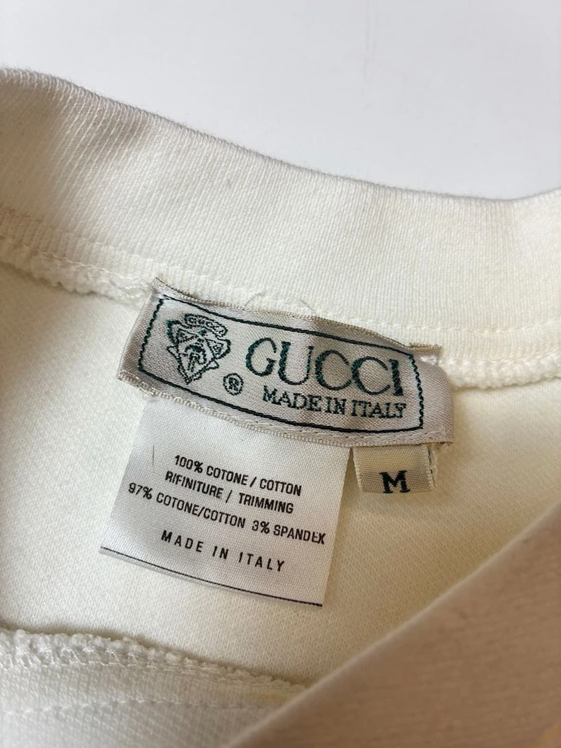 구찌 GUCCI 90's 빈티지 마린 자수 반팔 티셔츠 PN8855 상품이미지6
