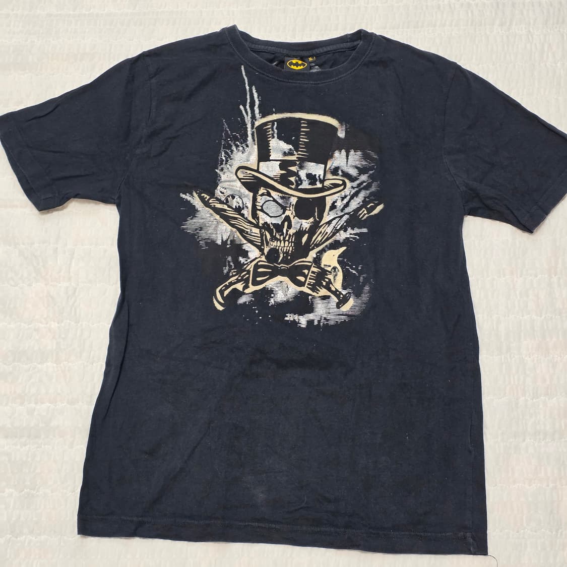 DC 90s빈티지) 정품 조커 프린팅 블랙 반팔 티셔츠 상품이미지2