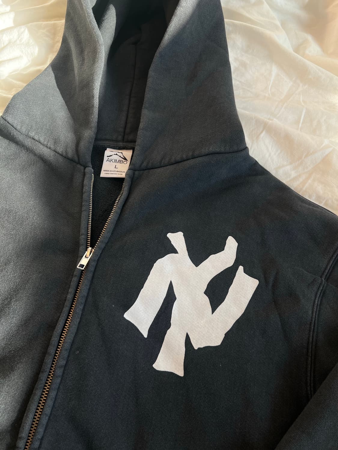 아킴보 클럽 / 뉴욕 후드집업 블랙 / L 상품이미지2